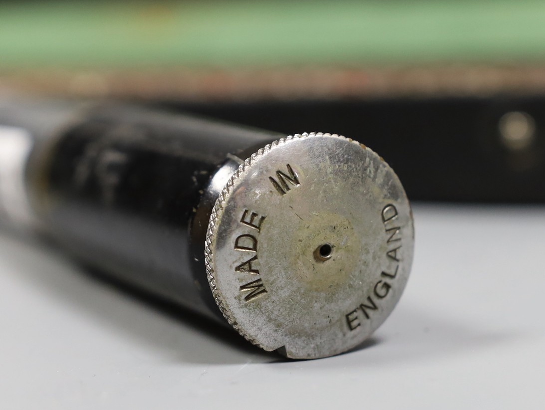 An Otis King's pocket calculator and a cased Addometer